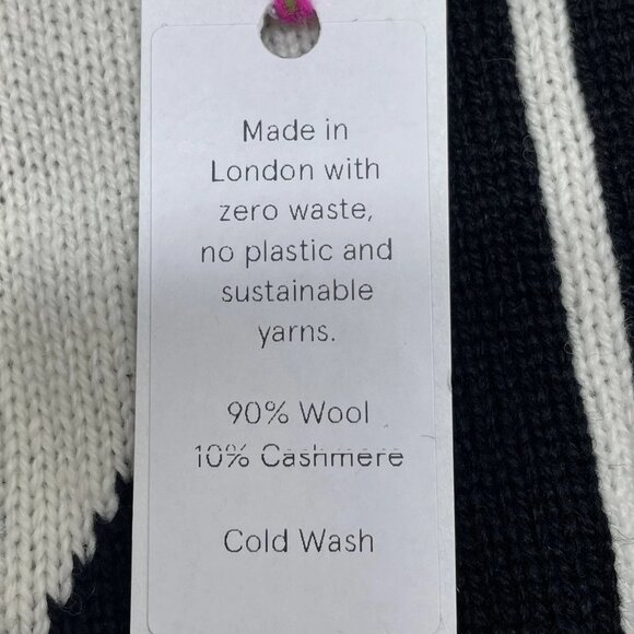 Ingmarson Striped Wool & Cashmere Sweater – Size Approx. M / Pit-to-Pit 21″ - Picture 5 of 7